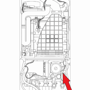 87377046110 - WORCESTER - Greenstar CDI Compact - Greenstar 32 CDI Compact - Complete Diverter Kit